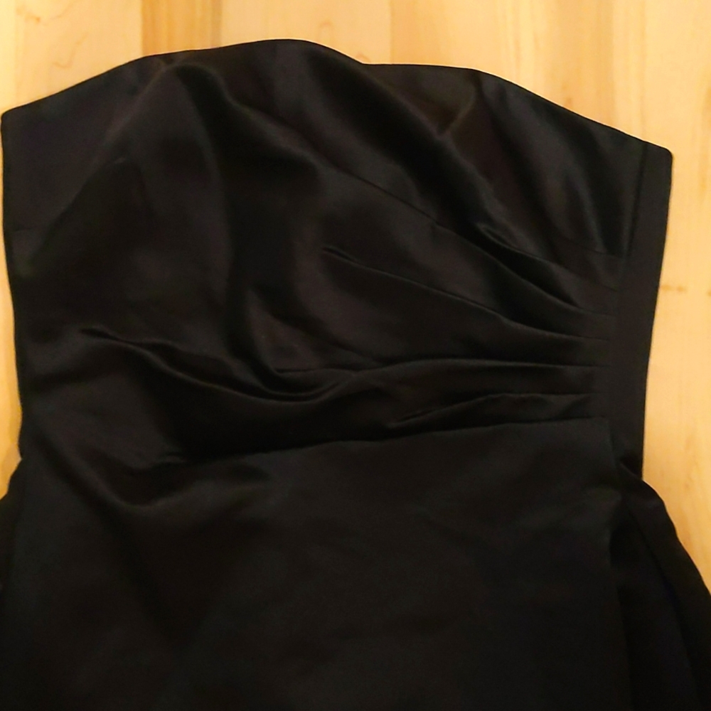 Black Strapless Dress - Picture 2 of 4
